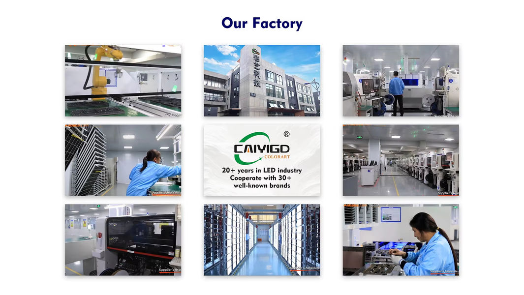 Hunan Caiyi Photoelectric Technology Co., Ltd fabrikantenproductielijn
