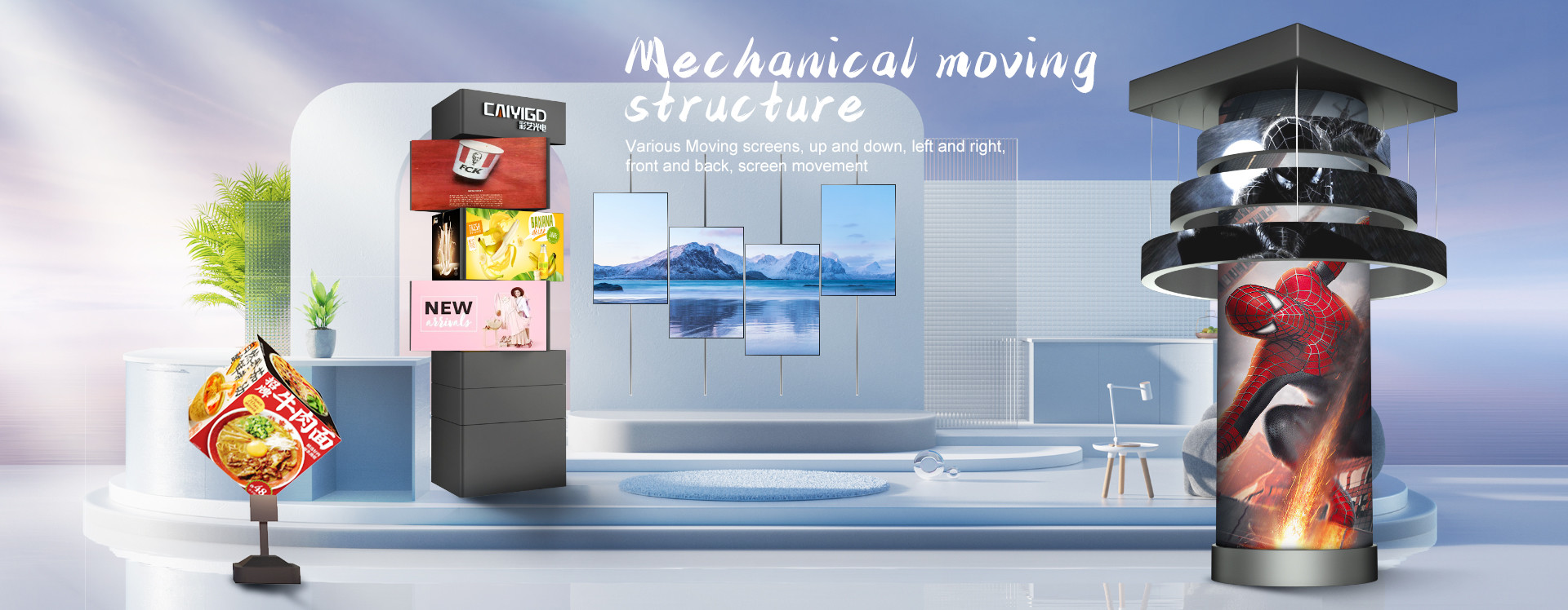 kwaliteit Het bewegende LEIDENE Scherm fabriek