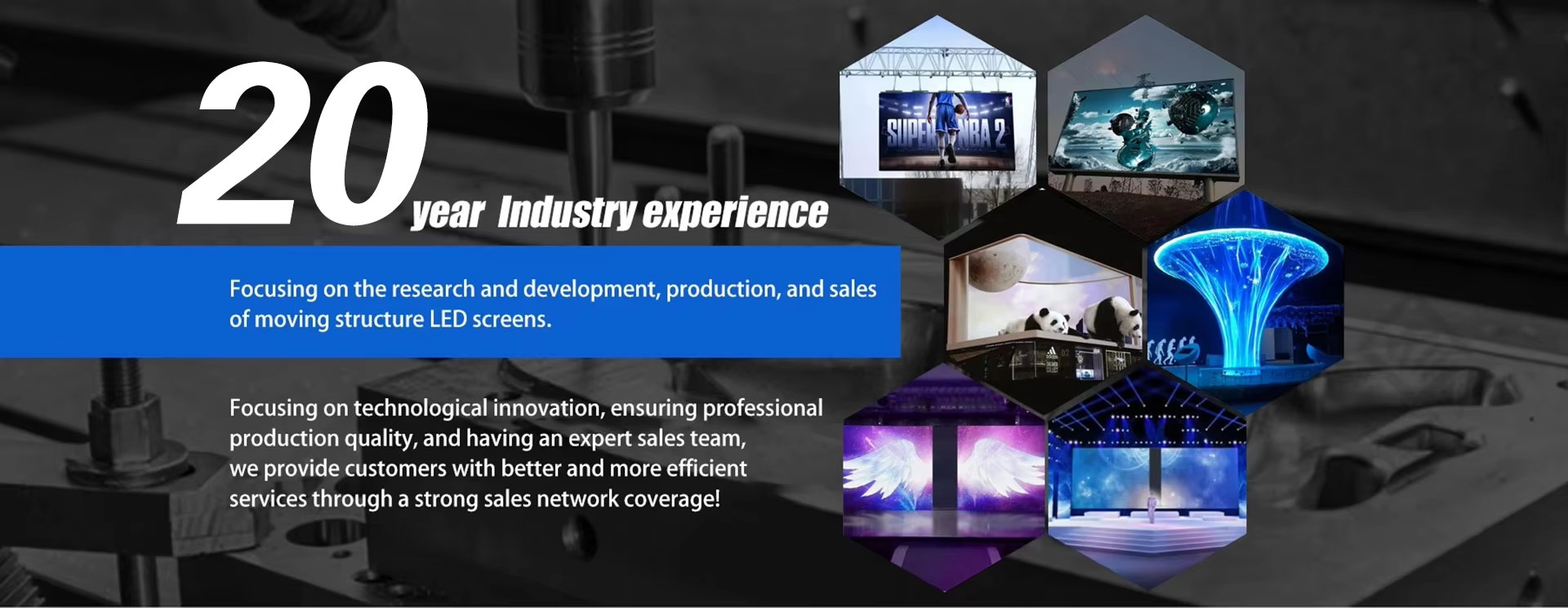 kwaliteit Het bewegende LEIDENE Scherm fabriek